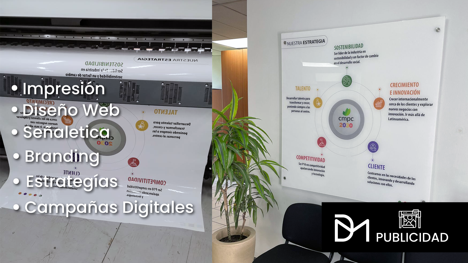 publicidad en acrilico