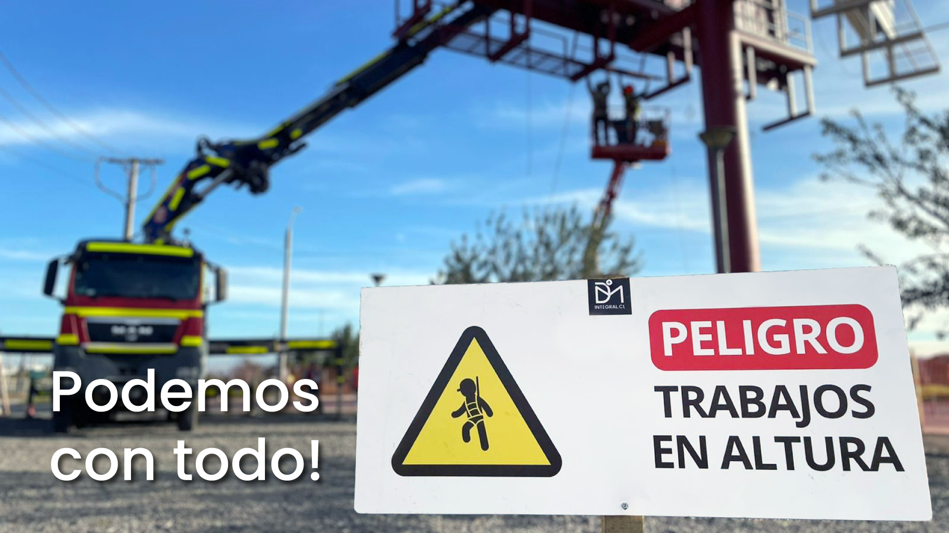 trabajo en altura gigantografía